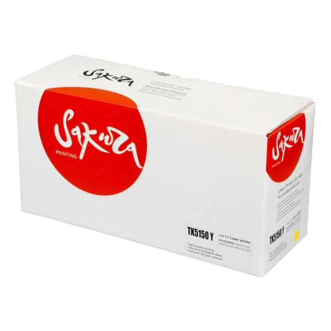 SATK5150Y Картридж SAKURA TK5150Y для Kyocera Mita ECOSYS P6035cdn/ M6035cidn/ M6535cidn,  желтый,  10  000 к.