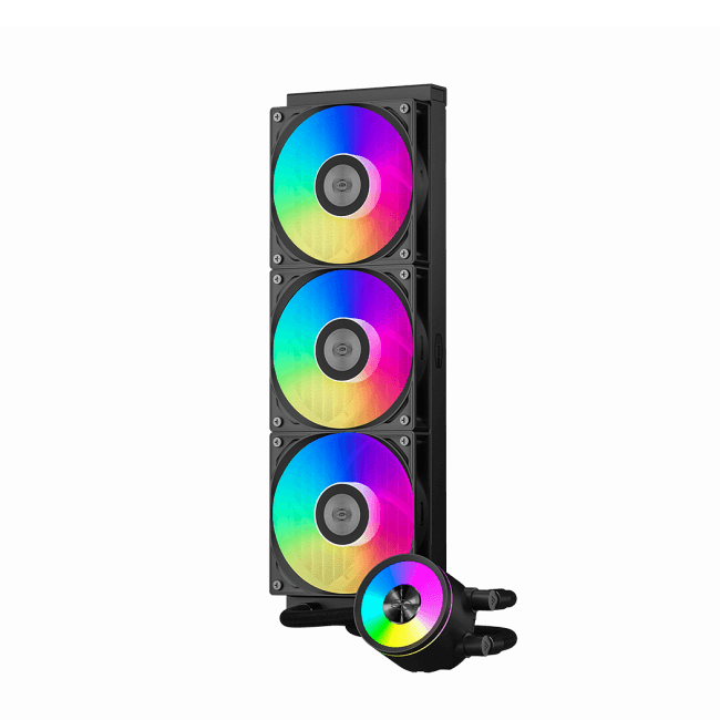 DA360 Pro ARGB WH PcCooler  Система охлаждения/ Water Cooling System PCCooler  (300W, 360mm, White, ARGB/  Fans:  3x120mm