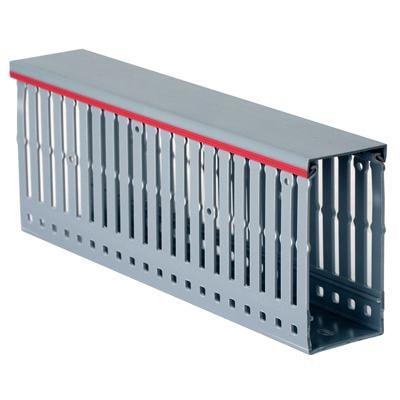 Кабель-канал DKC 01134RL перфорированный с крышкой 40х40 L2000 RL6 серый. Quadro