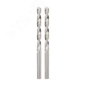 KR-91-0553 Сверло по металлу 2х49х24 мм HSS (2 шт. в упаковке)  DIN 338 Kranz