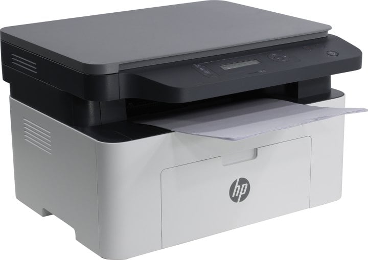 МФУ лазерное HP Laser 135w (4ZB83A), A4, ч/б, печ. до 20 стр/мин., скан. до 20 стр/мин., 1200 x 1200 dpi (печать) 600x600dpi (скан.), USB, Wi-Fi, Air Print, Mopria