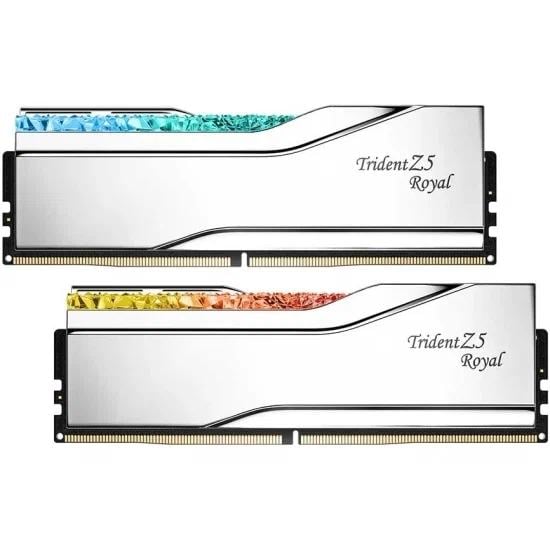 F5-7200J3445G16GX2-TR5S Модуль памяти DDR5 G.SKILL TRIDENT Z5 ROYAL RGB 32GB (2x16GB) 7200MHz CL34 (34-45-45-115) 1.4V