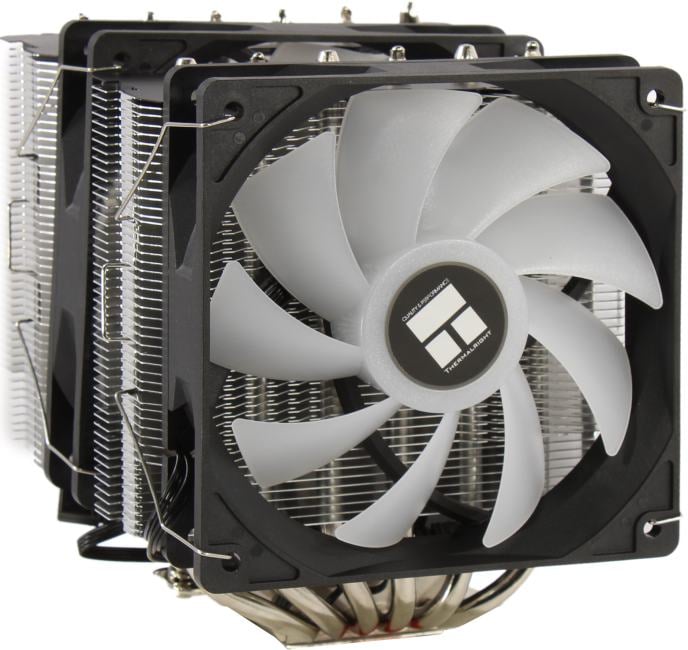 Thermalright <Peerless Assassin 120 SE ARGB> (4пин, 115x/1200/1700/AM4, 25.6дБ,  1550 об/мин, Cu+Al+тепл.трубки)