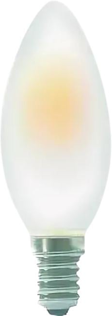 BK-14W5CF30 Standard, матовая, 5,5Вт, 2700К, Е14 СВЕЧА, 360 град, 450Лм,  стекло, Светодиодная лампа
