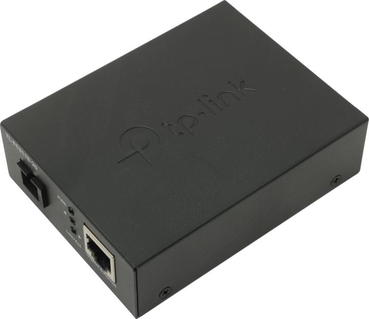 TP-Link 10/100/1000 Mbps RJ45 to 1000 Mbps Single-mode SC WDM Bi-Directional Fiber Converter. PORT: 1× Gigabit SC Port, 1× Gigabit RJ45 Port (Auto MDI/MDIX). SPEC: Full-duplex, Tx:1310 nm, Rx:1550 nm, Up to 20 km, Chassis TL-FC1420 rack-mountable (FC311B-20)