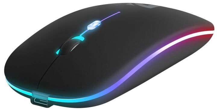 Мышь беспроводная DEFENDER Coda (Кода) MB-261 черный (USB/BT, 1600dpi, 4but) (52261)