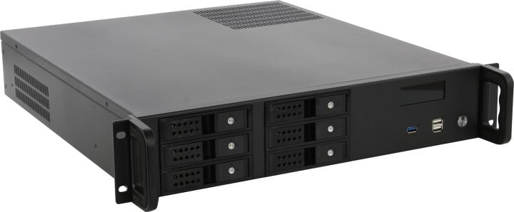 Server Case 2U  Exegate Pro <2U480-HS06>  ATX  600W  (24+4x4пин) <EX279754RUS>