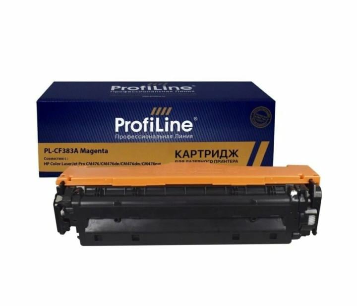 Картридж ProfiLine PL-CF383A для принтеров HP Color LaserJet Pro M475/M476 MFP  Magenta  2700  копий ProfiLine