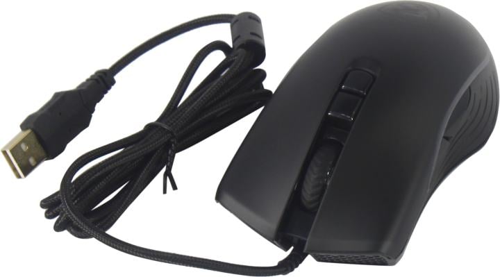 FORGE GM300 - Мышь MSI FORGE GM300 USB2.0/RGB/7 кн./DPI 1200-7200/Вес 118г./Кабель 1.5м./Черный