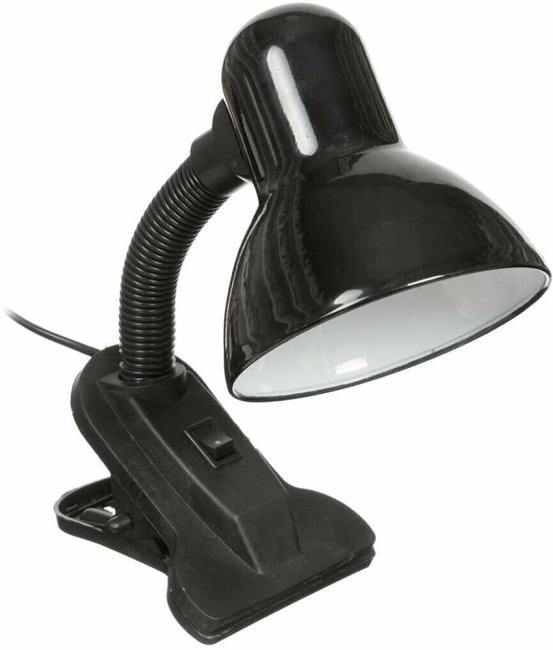 Ultraflash светильник UF-320P C01 белый настольный с прищепкой 60Вт E27 БЕЗ УПАКОВКИ 1/50 хит продаж