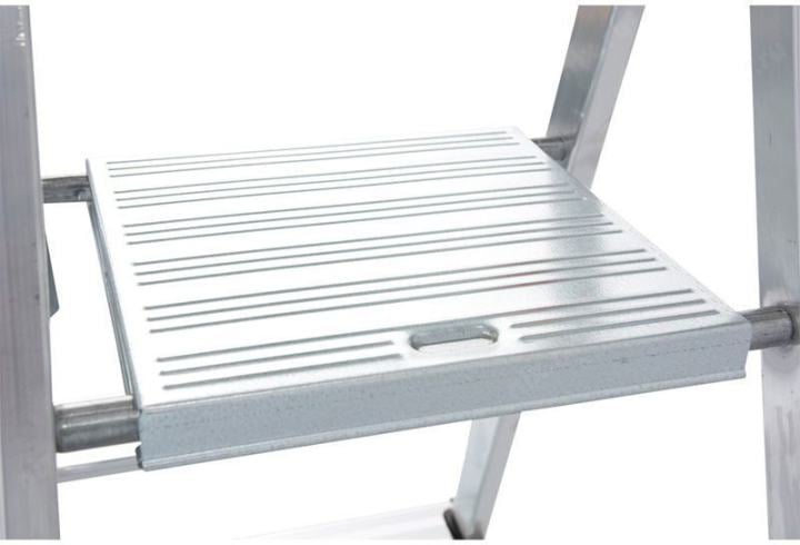 Стремянка Krause Solidy алюминий 3ступ. H2.65м макс.нагр.:150кг (126214)
