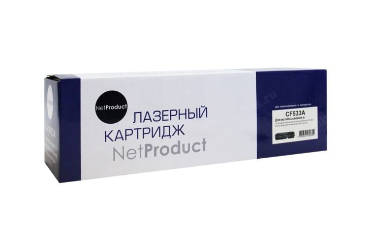 Картридж NetProduct N-CF533A, для HP, M, 900 стр.