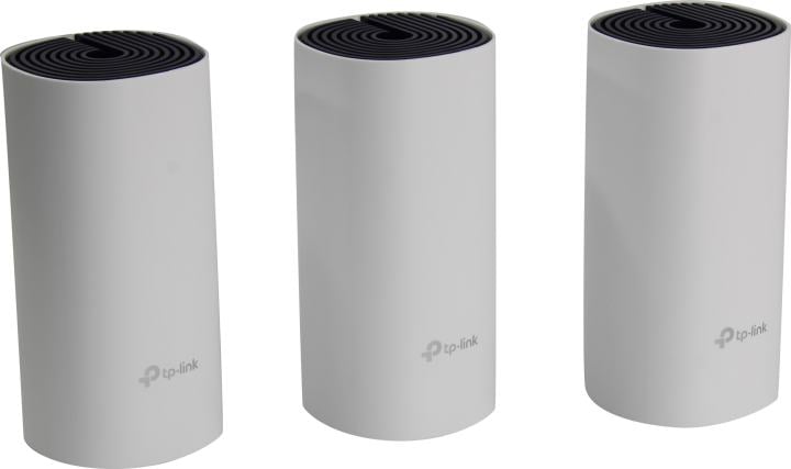 Бесшовный Mesh роутер TP-Link DECO P9(3-PACK) AC1200 10/100/1000BASE-TX белый (упак.:3шт)