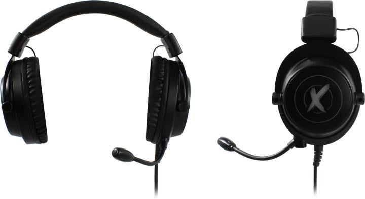 Наушники с микрофоном Defender Epic Pro черный 2м мониторные USB оголовье (64420)