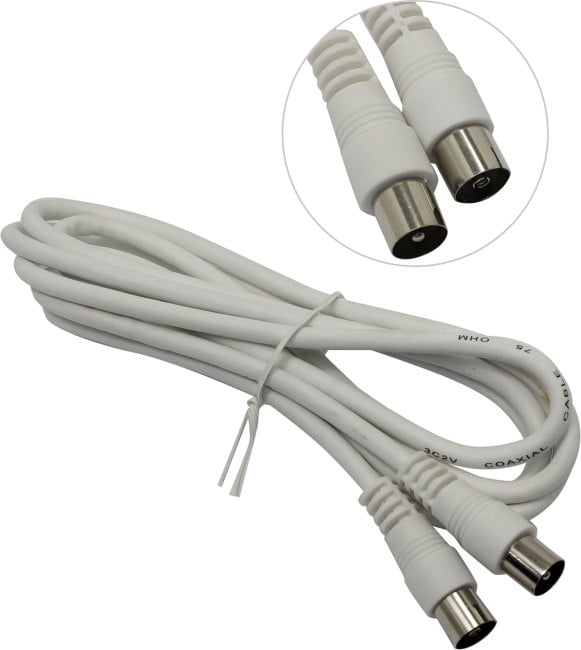 Smartbuy <KTV-231> Кабель удлинительный антенный ТВ  9.5 (M-F), 1.8м