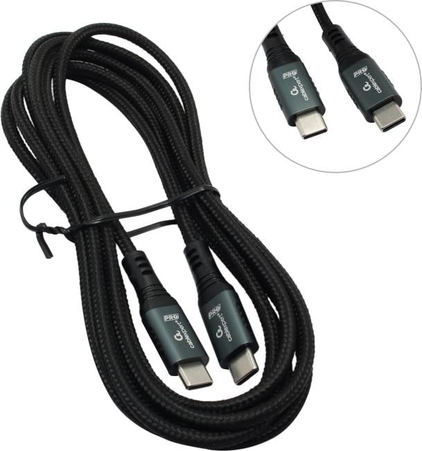 Cablexpert <ССP-USB2.0-240W-2M> Кабель  USB2.0 CM-->CM 2м