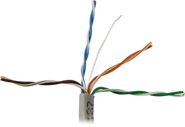Кабель UTP 4 пары кат.5e  <бухта  25м>  PROconnect <01-0052-25>