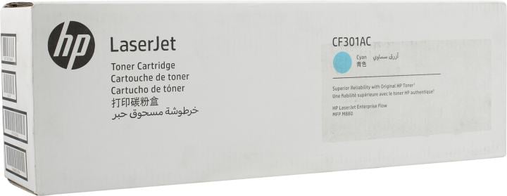 CF301A Kартридж HP 827A для Color LaserJet Enterprise flow M880z, M880z+ голубой (32 000 стр.)
