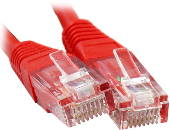 TWT <TWT-45-45-0.15-RD> Patch Cord  UTP  кат.5e,  0.15м, красный