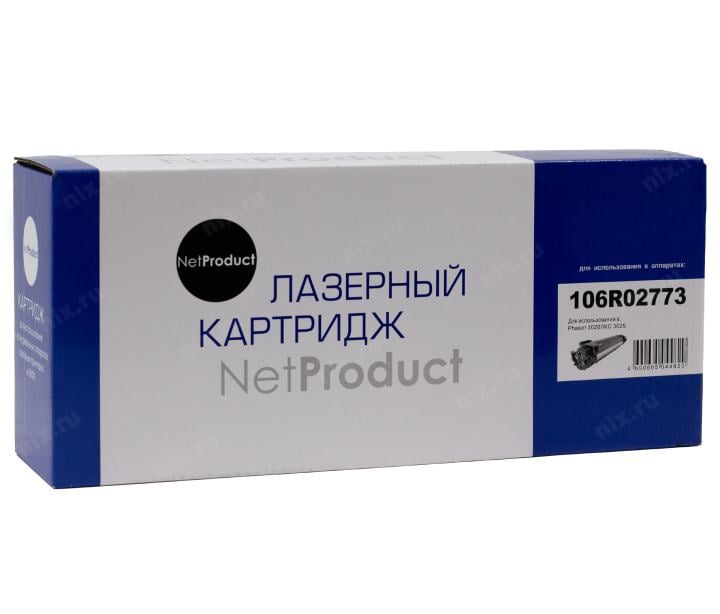 Картридж NetProduct 106R02773 для Xerox WorkCentre 3020/3025
