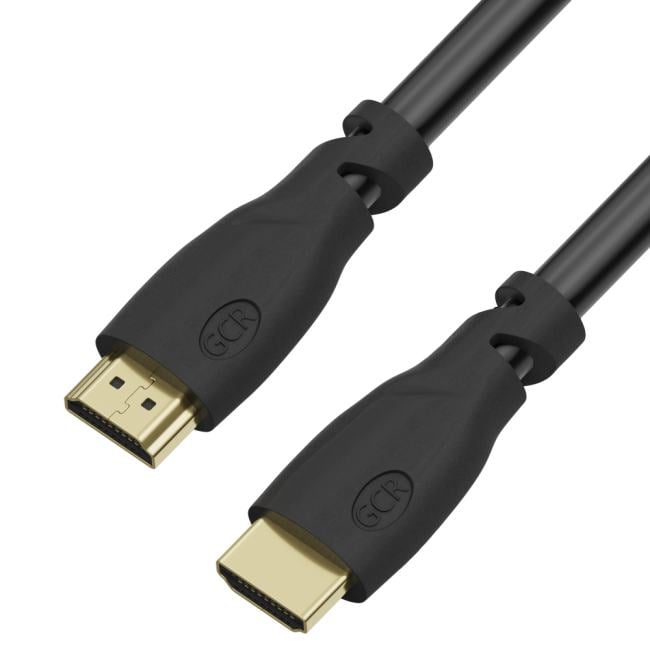 Кабель Greenconnect Premium 10.0m HDMI версия 2.0, HDR Ultra HD 4K60 Hz/5K30Hz, 3D, Ethernet 18.0 Гбит/с, OD8.0 мм, 28/26 AWG, черный, GCR-HM312-10.0m