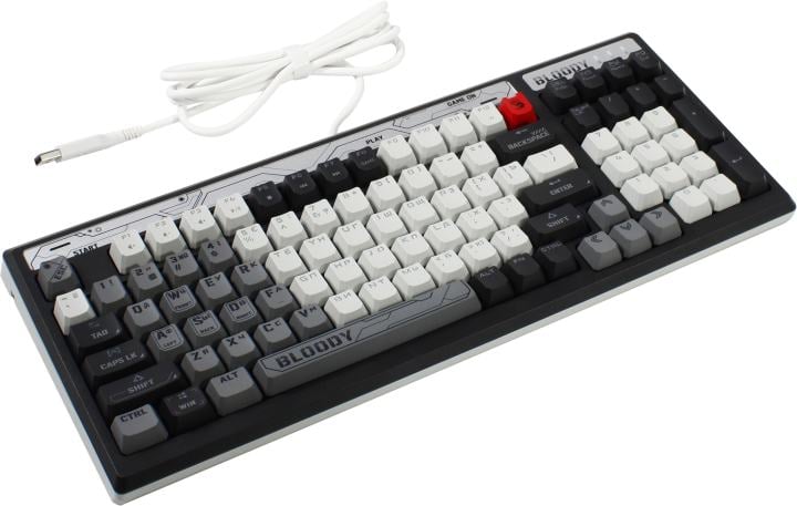 Клавиатура Bloody B950 LK Libra Brown <Warrior  Grey> <USB> 98КЛ
