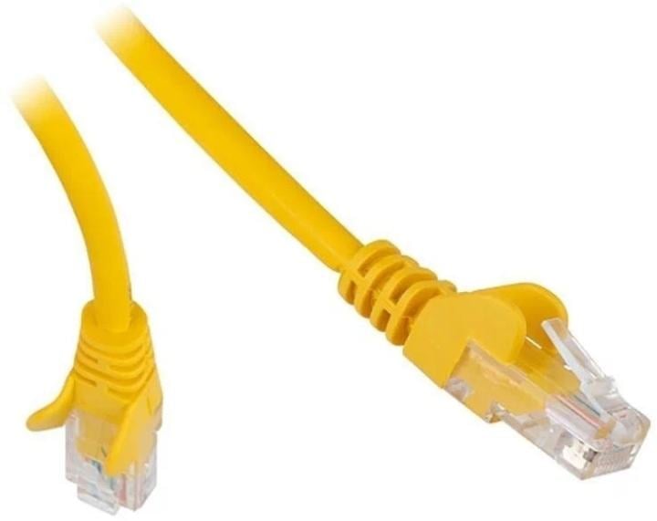 LAN-PC45/U5E-3.0-YL Шнур коммутационный Lanmaster кат. 5е неэкр. U/UTP RJ45/RJ45 3м LSZH жёлтый