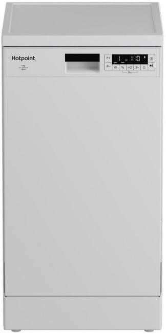 Посудомоечная машина HOTPOINT HFS 1C57, белый, 44.8 см, 10 компл., 49 дБ, класс A