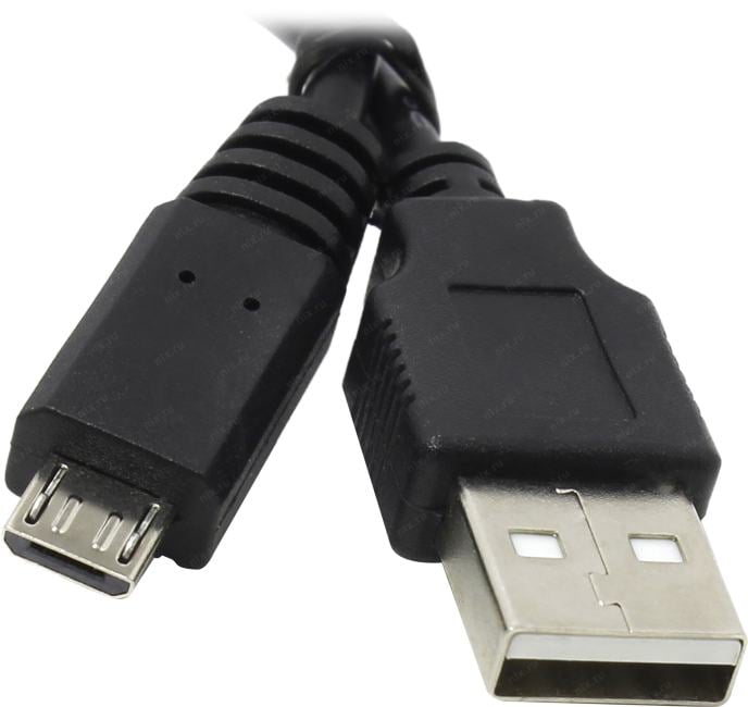 Кабель USB A (M) - microUSB B (M), 0.5м, ExeGate EX205298RUS