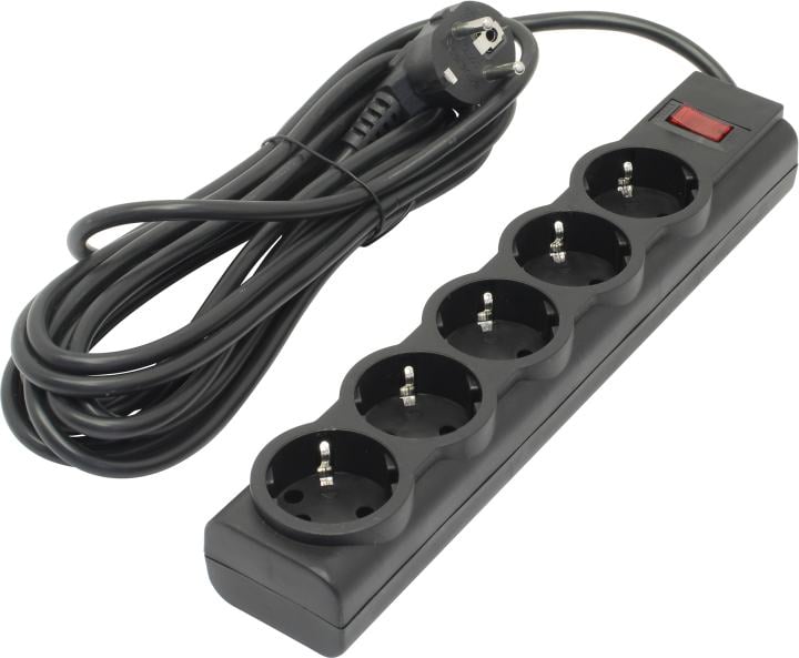 Сетевой фильтр Defender DFS145 <5м> (4  розетки,  2xUSB,  USB-C) <99435>