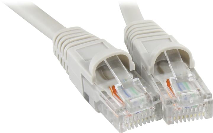 Buro <1427784> Patch Cord UTP  кат.5e 1м, серый