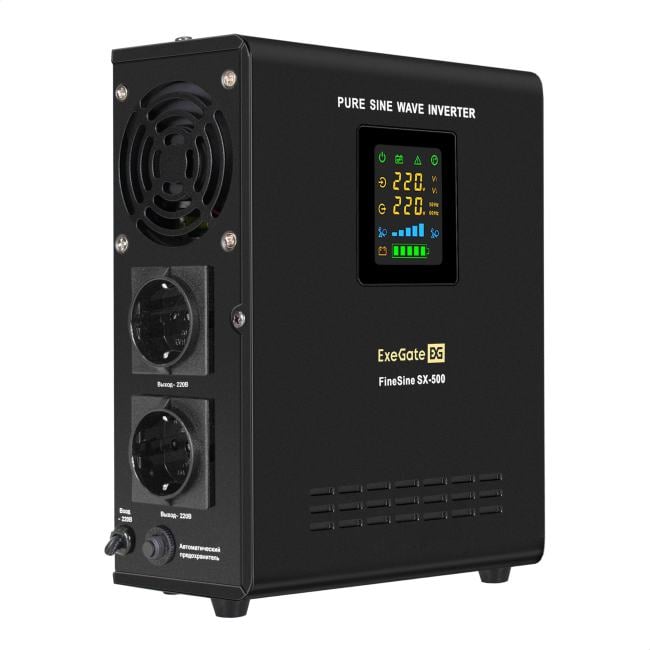 UPS 500VA ExeGate FineSine  <SX-500>  <EX295995RUS>