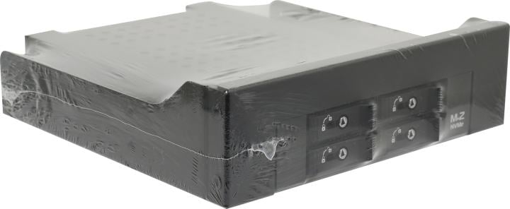 Procase <K2-104-M2-BK> HotSwap корзина  4xM2  NVME