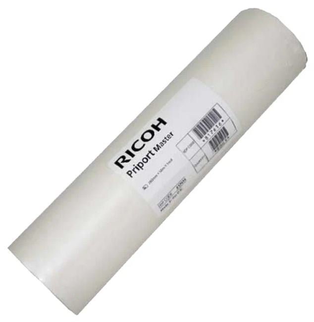 Мастер-пленка для дупликатора тип JP10M (упаковка 2 рулона) для Ricoh Priport JP1050/DX3440/3443/3344/ 260 трафаретов B4 из одного рулона