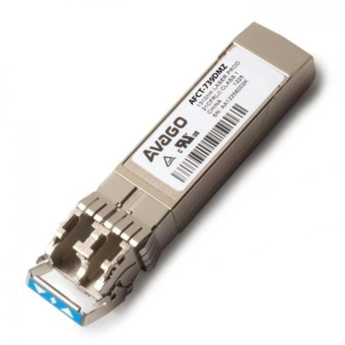 Волоконно-оптический приемопередатчик Avago AFCT-739DMZ Transceiver 10G (10G/1.25 GBd Ethernet), SFP+, LC SM LX 10 km, 1310nm DFB laser, (0C...70C), Foxconn Avago {10}