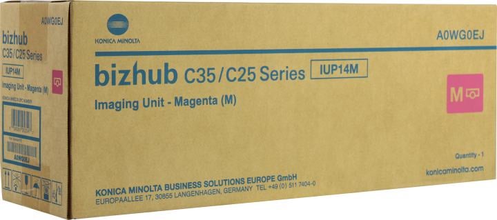 Блок барабана Konica-Minolta bizhub C25/C35/C35P красный IUP-14M A0WG0EJ
