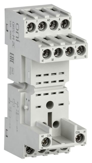 Розетка IEK ORS-M-1-2-G для реле ORS-M-1-2 винт.соед. 300