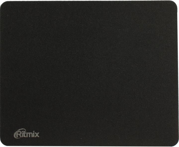 Коврик для мыши Ritmix MPD-010 Black, 220 x 180 x 3mm, Ткань+Этиленвинилацетат