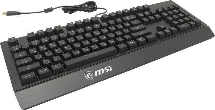 Клавиатура MSI <VIGOR GK20>  <USB> подсветка клавиш