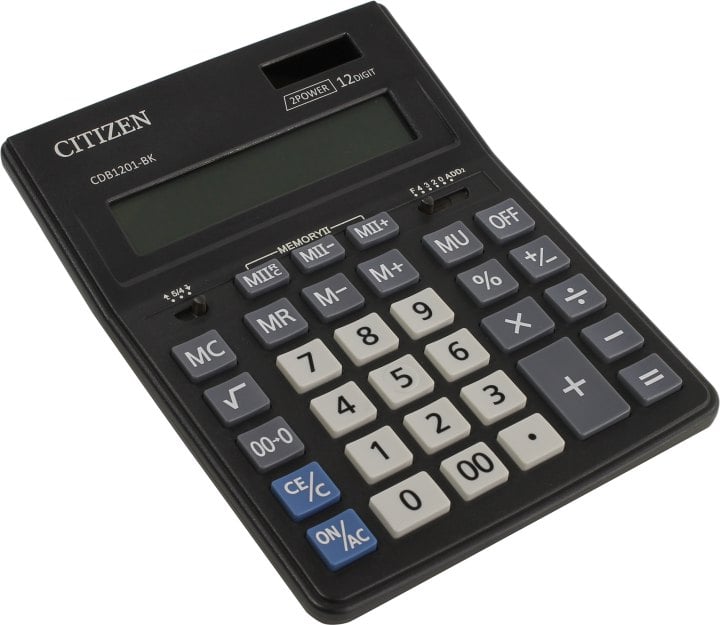 Калькулятор CITIZEN CDB1201-BK 12 разрядов