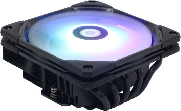 ID-Cooling <ID-CPU-IS-55-ARGB> (4пин, 115x/1200/1700/AM4/AM5,  13.8-31.2дБ,  500-200об/мин,Al+тепл.трубки)