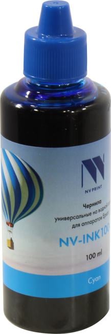 Чернила NV-Print NV-INK100C <636929> Cyan для Epson (100мл)