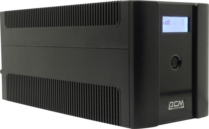 UPS 2000VA PowerCom Raptor <RPT-2000AP LCD EURO>  +USB+защита телефонной линии/RJ45