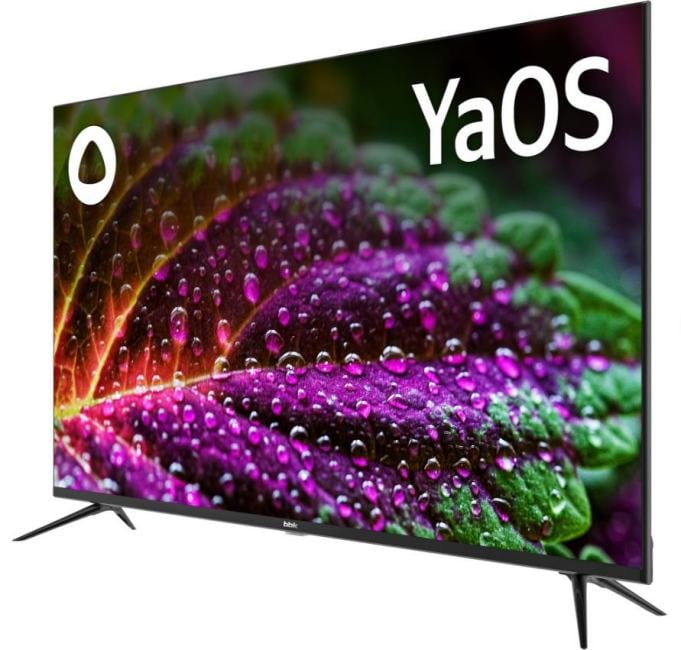 Телевизор QLED BBK 50" 50LED-9212/UTS2C (B) Frameless черный 4K Ultra HD 60Hz DVB-T2 DVB-C DVB-S2 USB WiFi Smart TV (RUS)