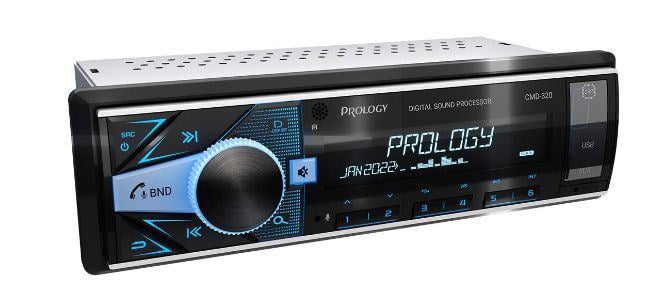 Prology <CMD-320> Автомагнитола (4x55W, FM,  BT, USB, ПДУ)