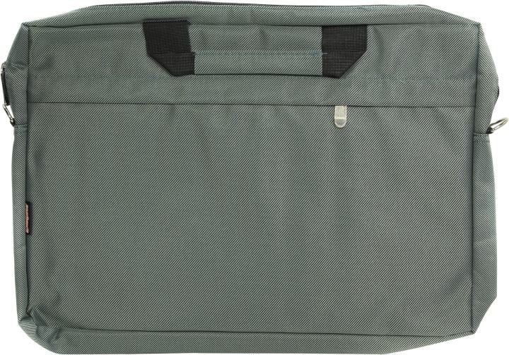 Сумка для ноутбука ExeGate EX205136RUS Start S15 Grey, серая, полиэстер, для ноутбуков до 15.6"