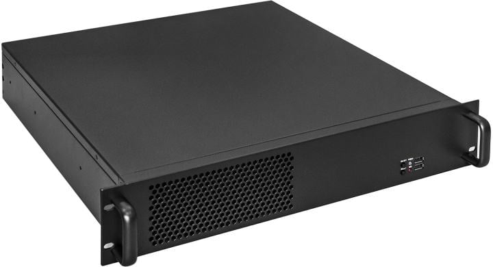 Server Case 2U ExeGate <Pro 2U450-03/500ADS> ATX 500W  (24+8+2x4пин)  <EX292558RUS>