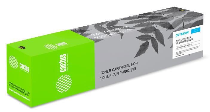 Тонер Картридж Cactus CS-TK8325C голубой (12000стр.)  для Kyocera Taskalfa-2551CI