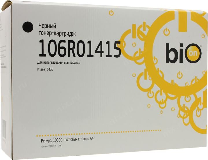 Картридж лазерный Bion 106R01415 для Xerox Phaser 3435MFP, черный, 10000 стр.