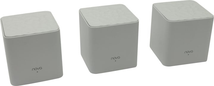 TENDA <MW3-3> Wi-Fi Mesh система 3-pack (1UTP,  1WAN,  802.11ac/a/b/g/n,  867Mbps, 3x3dBi)